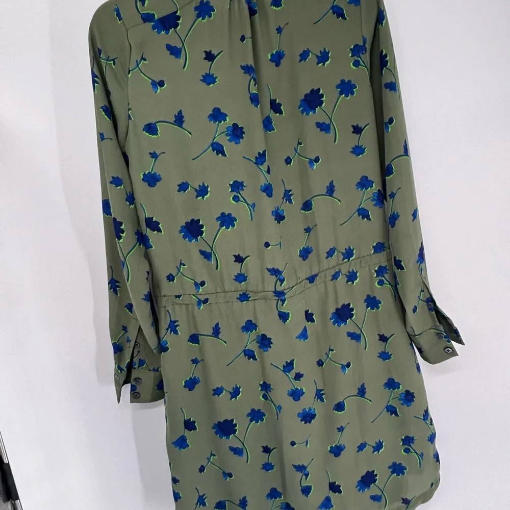 Banana Republic Long Sleeve Floral Dress